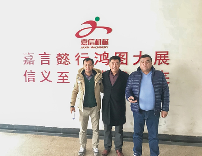 客户合影