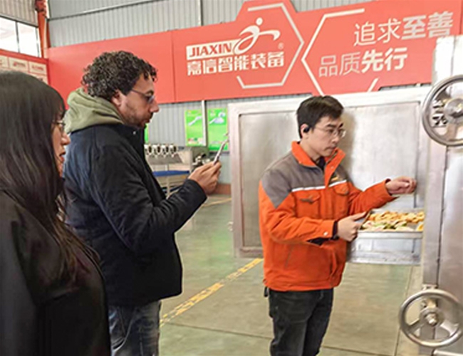 客户合影